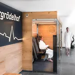Апартаменты Im Chaletstil Kornspeicher 70 Qm Wellness Fitness Sauna Bergroedelhof