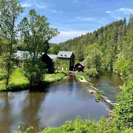 Im Chaletstil Kornspeicher 70 Qm Wellness Fitness Sauna Bergroedelhof Апартаменты Feilitzsch